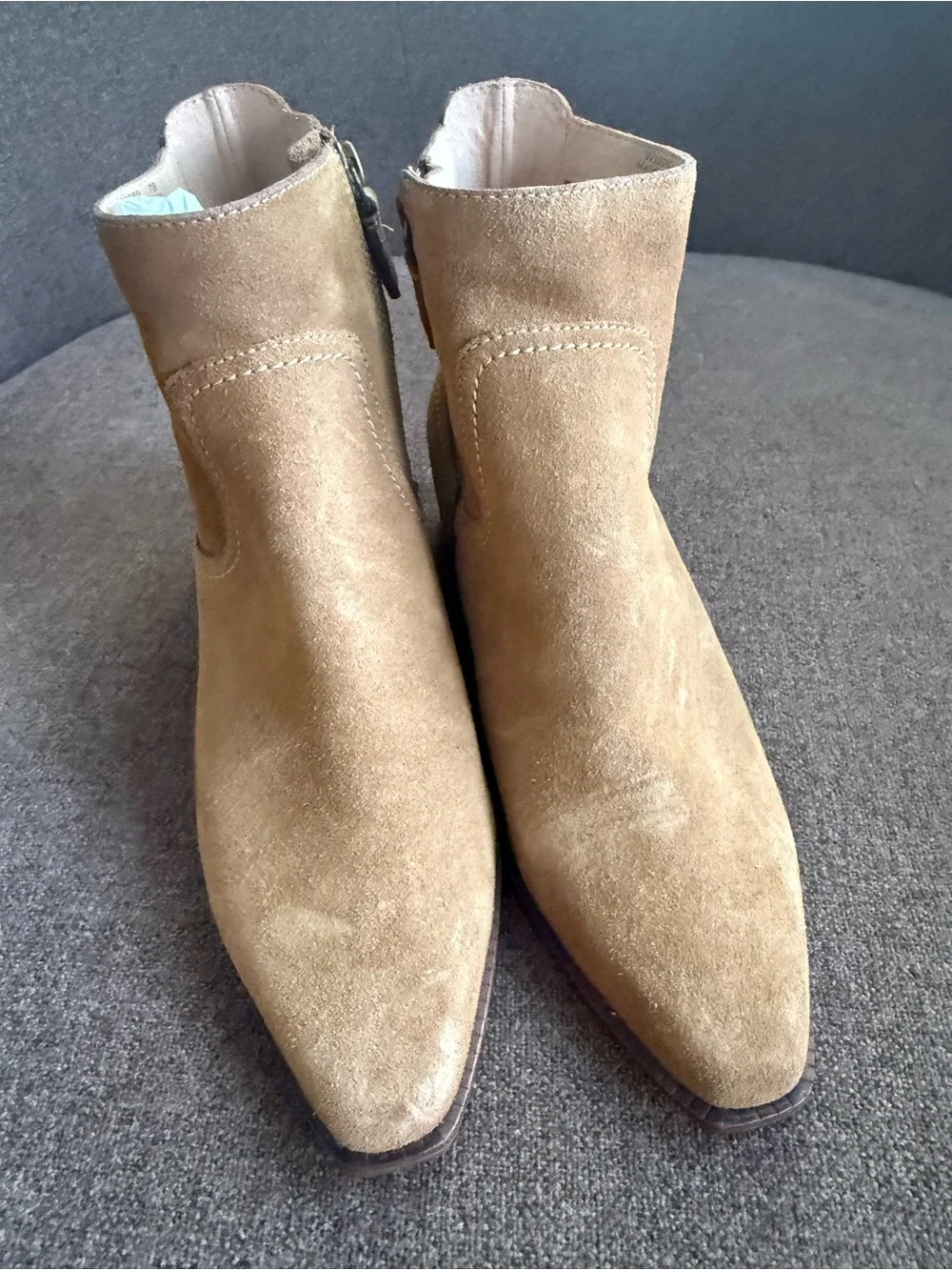 Cole Haan Women's Suede Ankle Boot in Tan